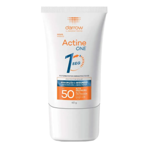 Protetor Solar Facial Darrow Actine One FPS 50 sem cor 40g
