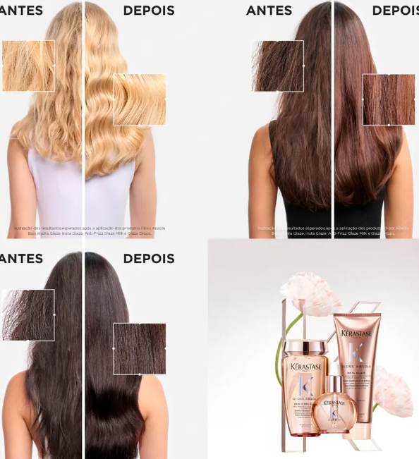 Condicionador Kérastase Gloss Absolu Insta Glaze Fondant 250ml - Imagem 3