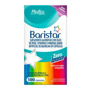 Suplemento Polivitamínico Baristar 100 cápsulas
