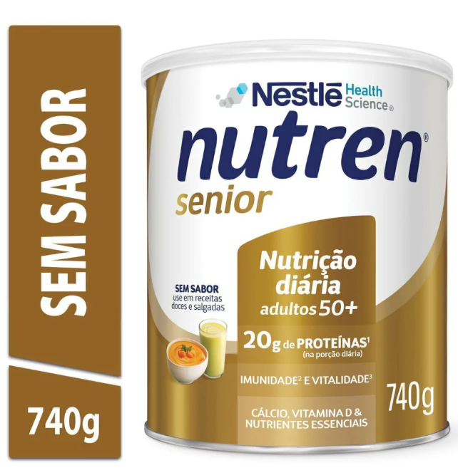 Nutren Senior sem sabor 740g - Imagem 3